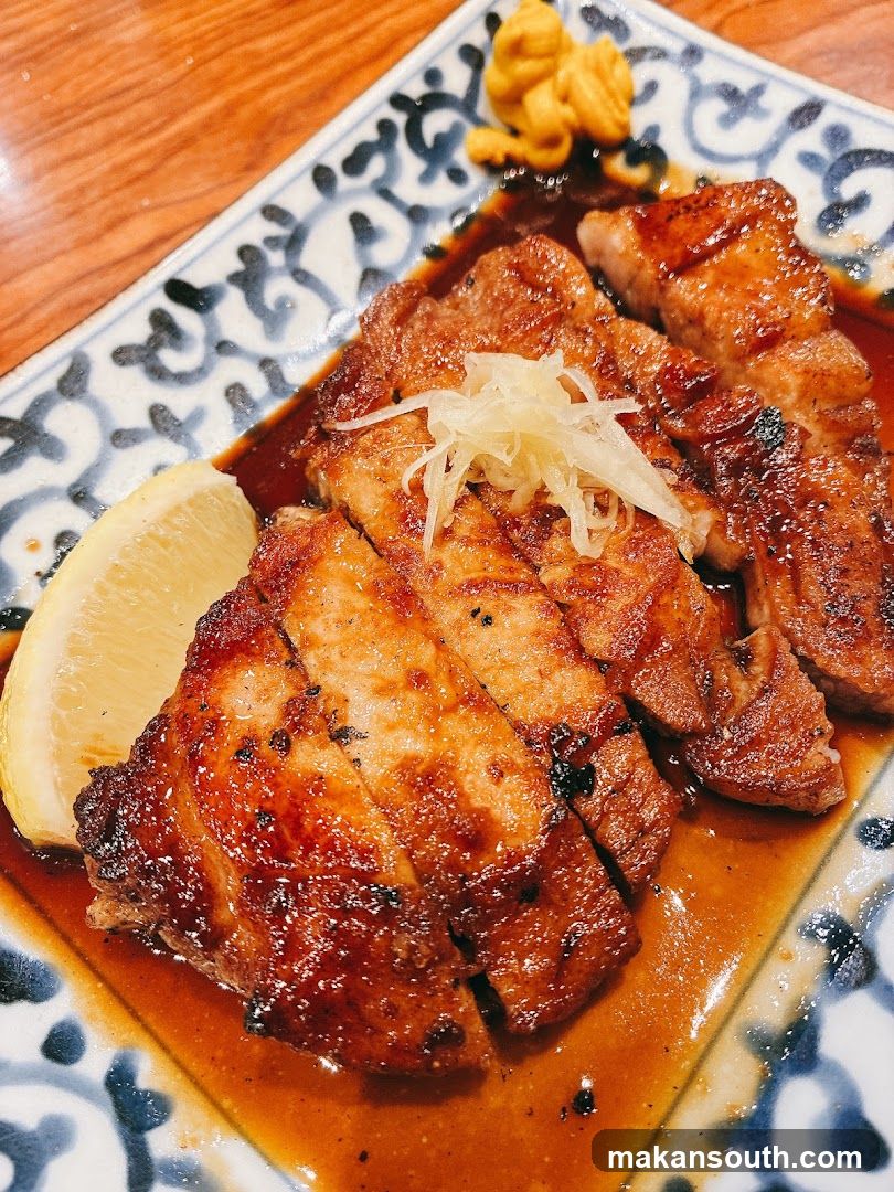 Pork Cutlet with Sauce