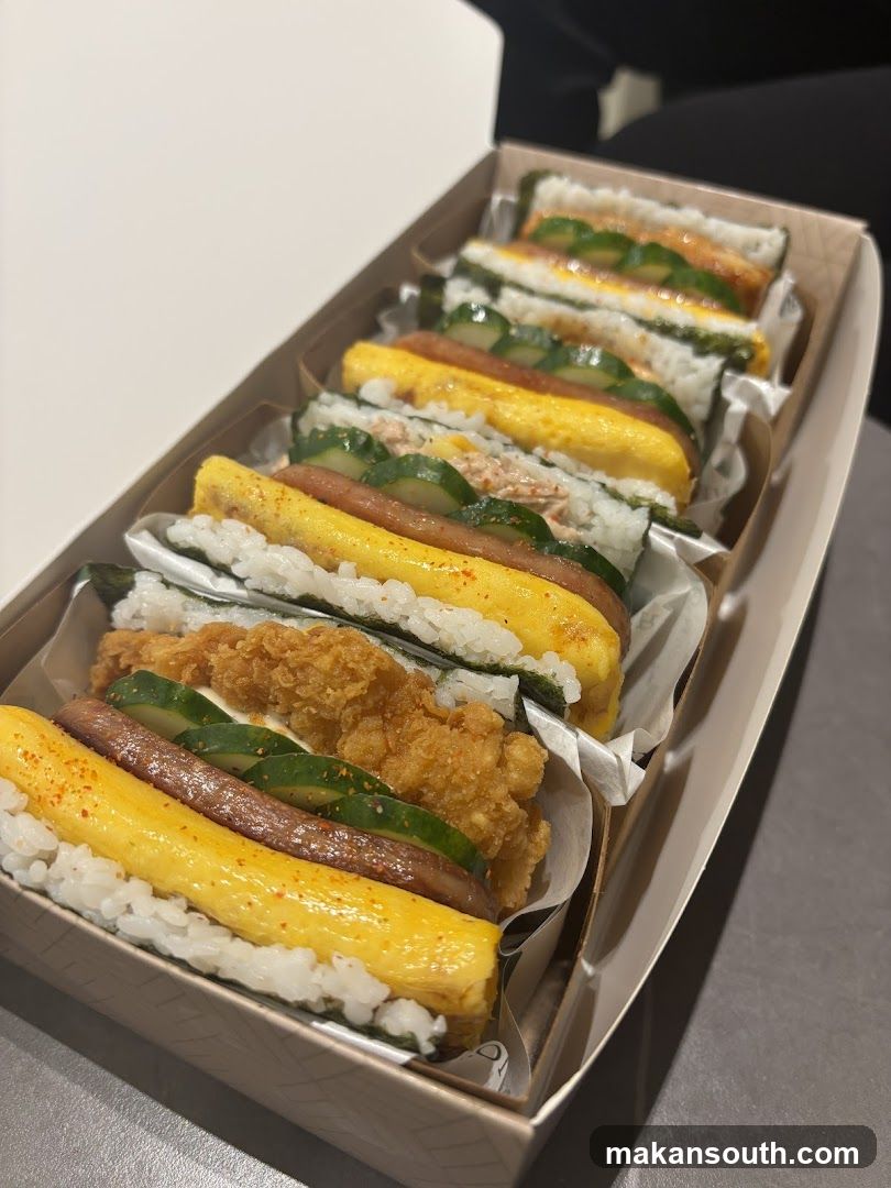 Fried Rice Sandwiches in a Box