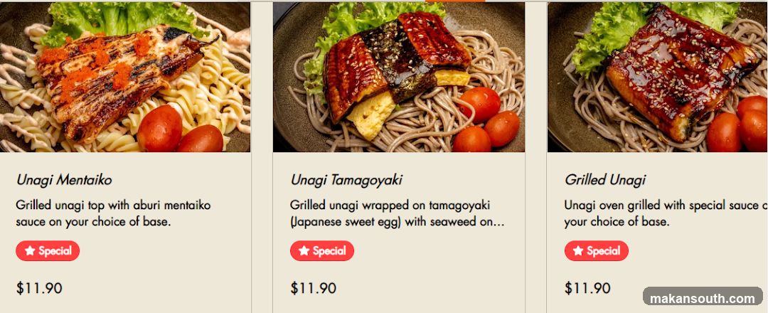 Unagi VS Salmon