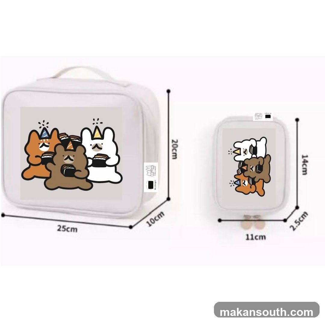 Cute Animal Lunch Box Set