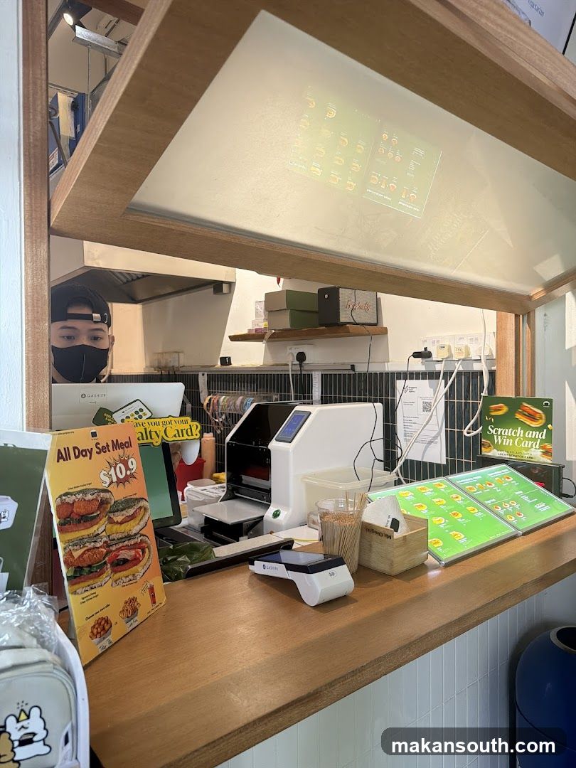 Counter Interior View