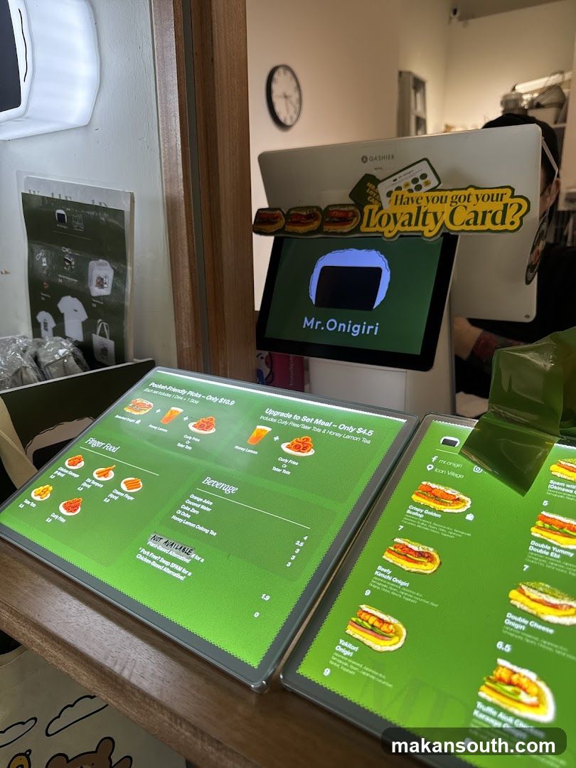Onigiri Shop Interior