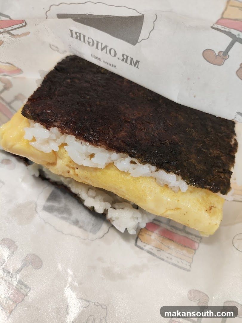 Onigiri with Egg and Rice