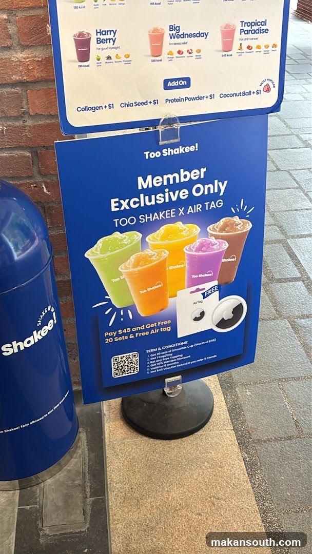 Too Shakee Member Exclusive Ad