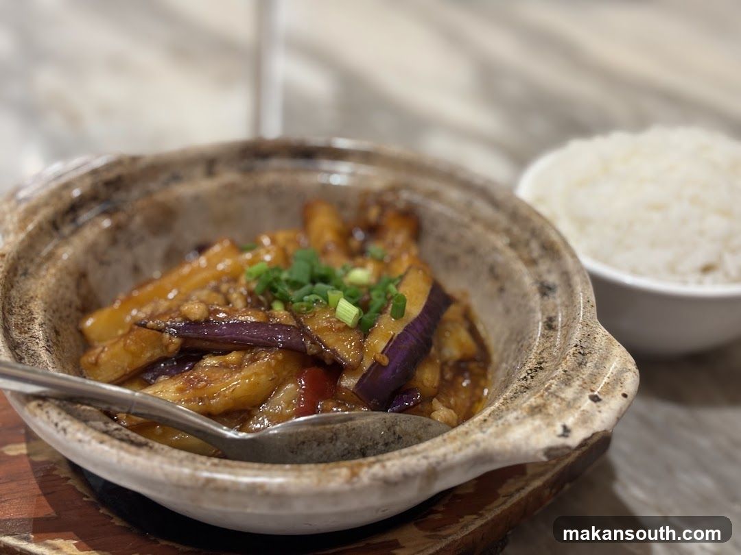 Braised Eggplant with Minced Pork