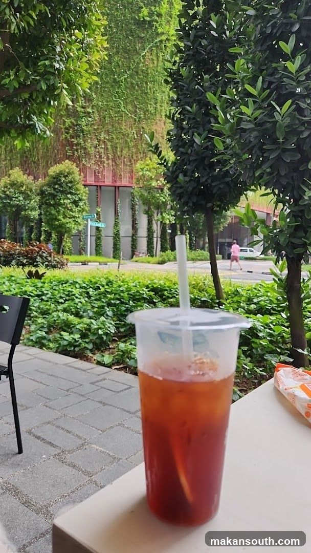 Iced Tea on Outdoor Table