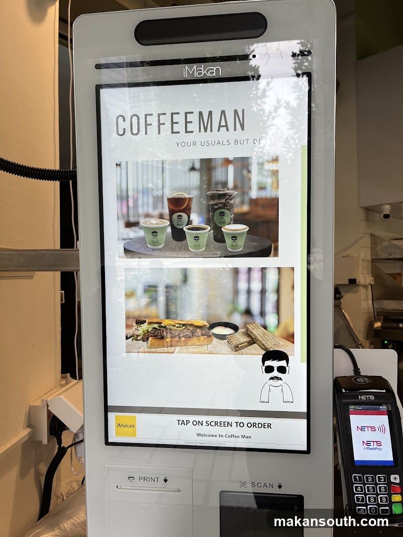 Coffee Man Self-Service Kiosk