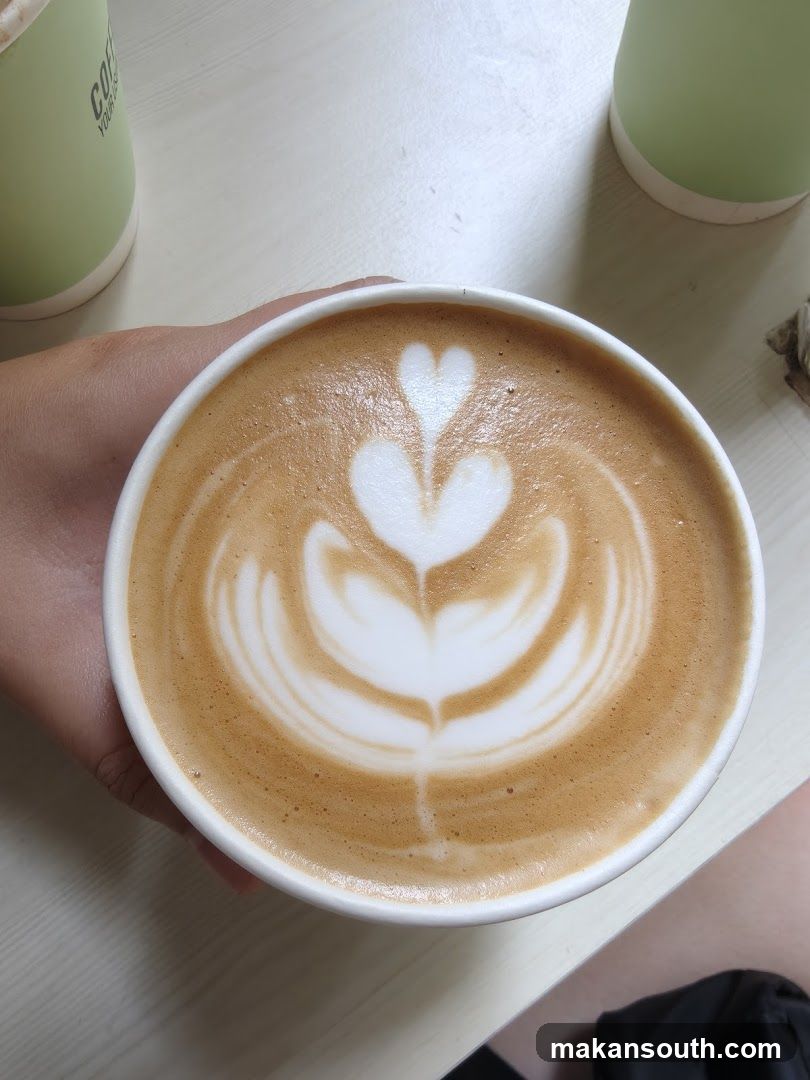 Latte Art Coffee Cup