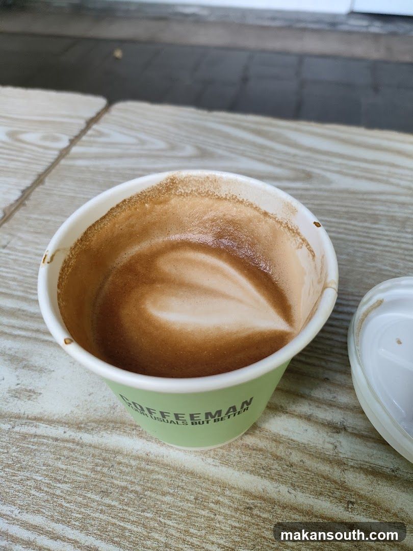 Coffee Cup on Wooden Table