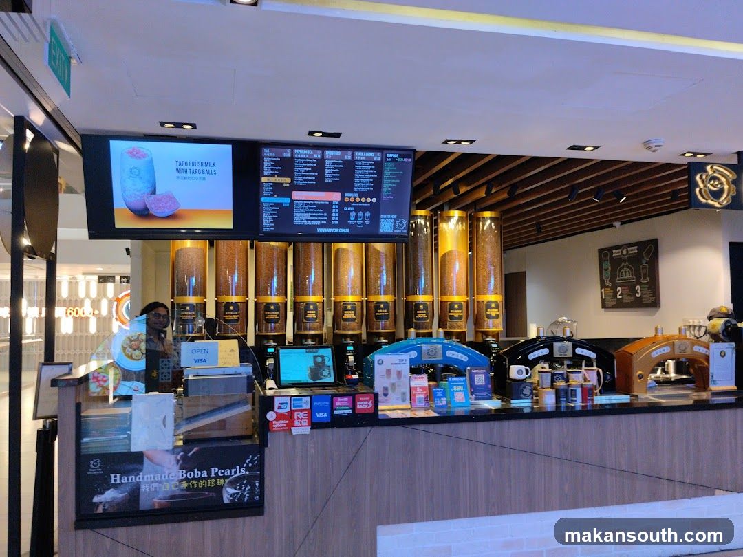 Boba Pearl Shop Interior