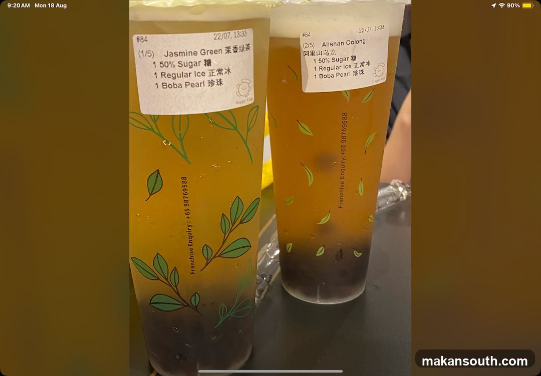 Boba Tea Drinks