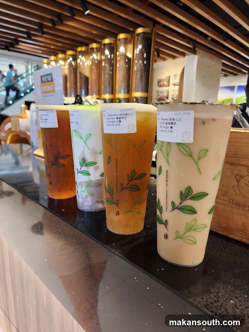 Boba Tea Display