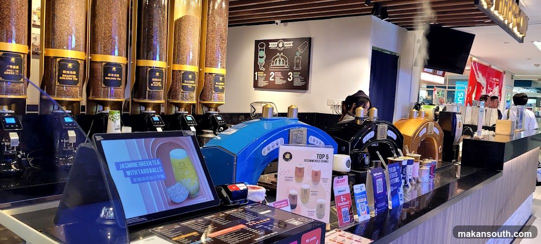 Tea Shop Counter Interior