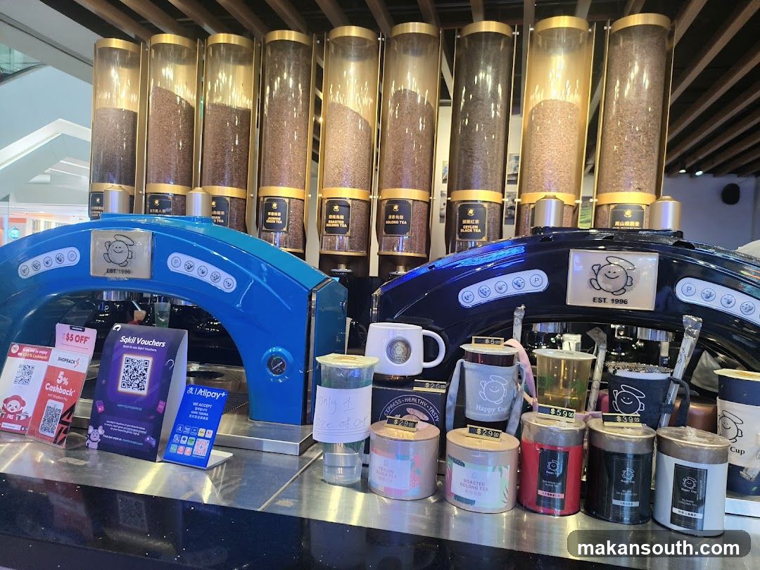 Coffee Shop Counter Display