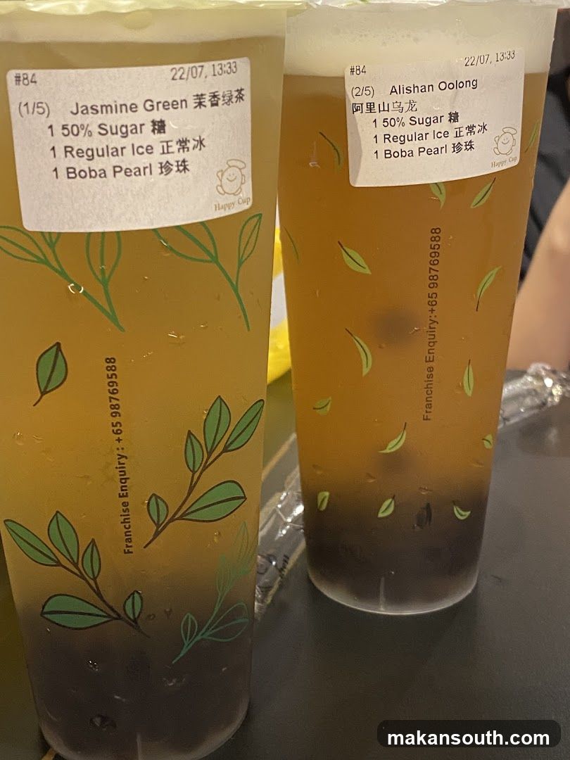 Boba Tea Drinks