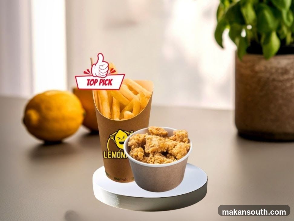 Fried Chicken and Fries