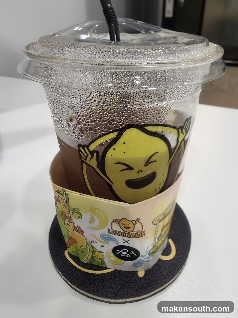 Iced Lemonade with Character Cup Sleeve