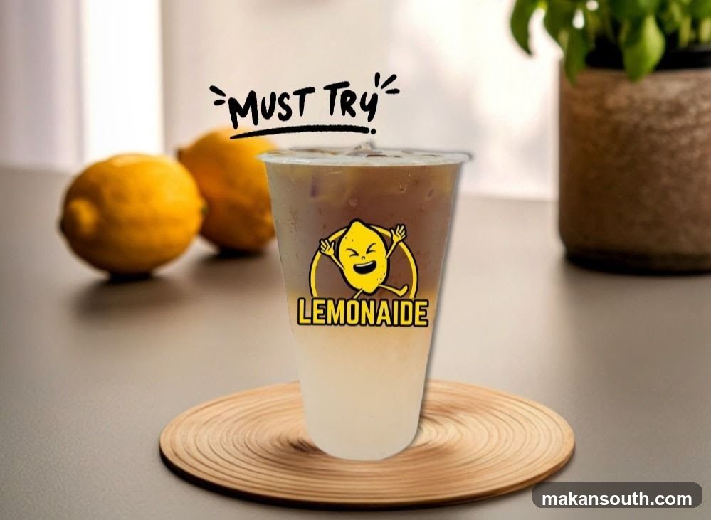 Lemonade Cup with Must Try Text