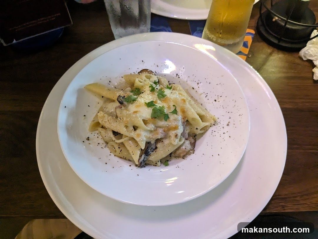 Pasta Dish on Table