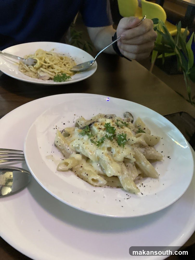 Pasta Dishes at Restaurant