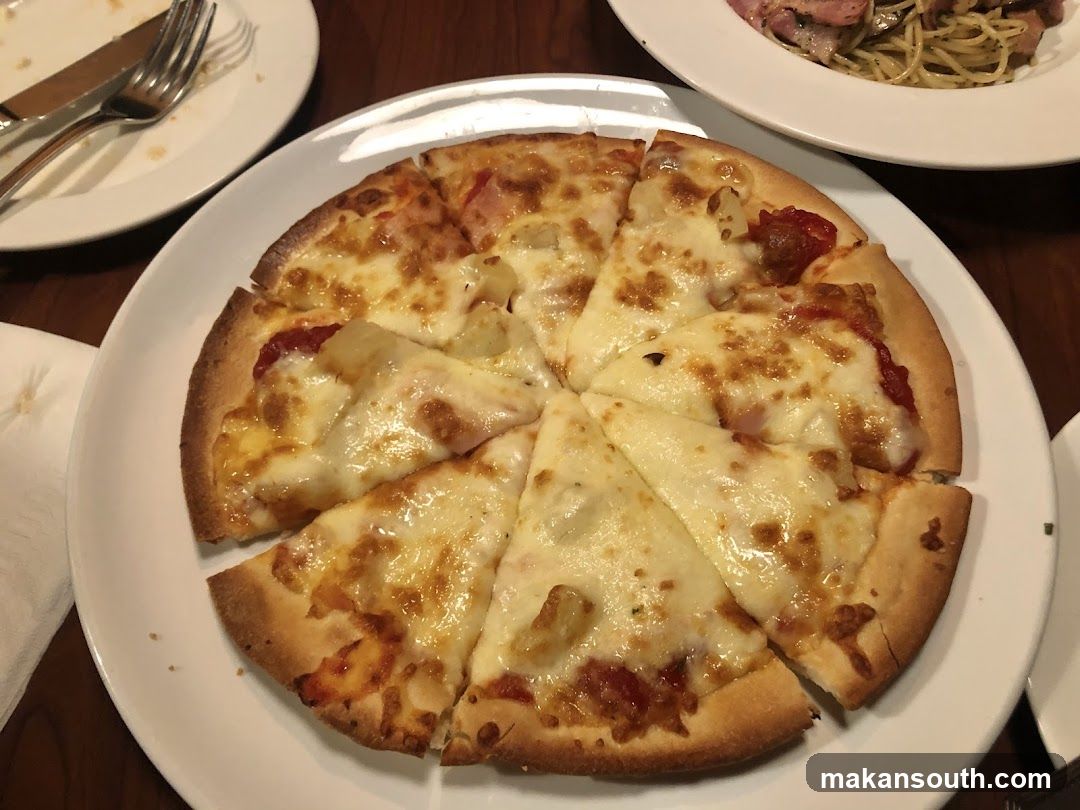 Pizza on a Plate