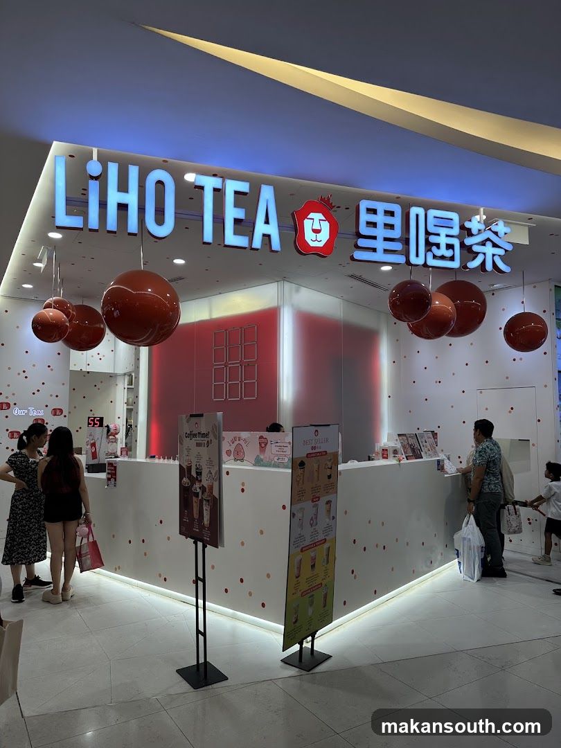 LIHO TEA Store Interior