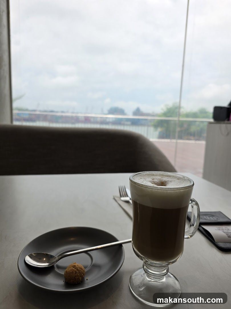 Coffee and Pastry by the Window