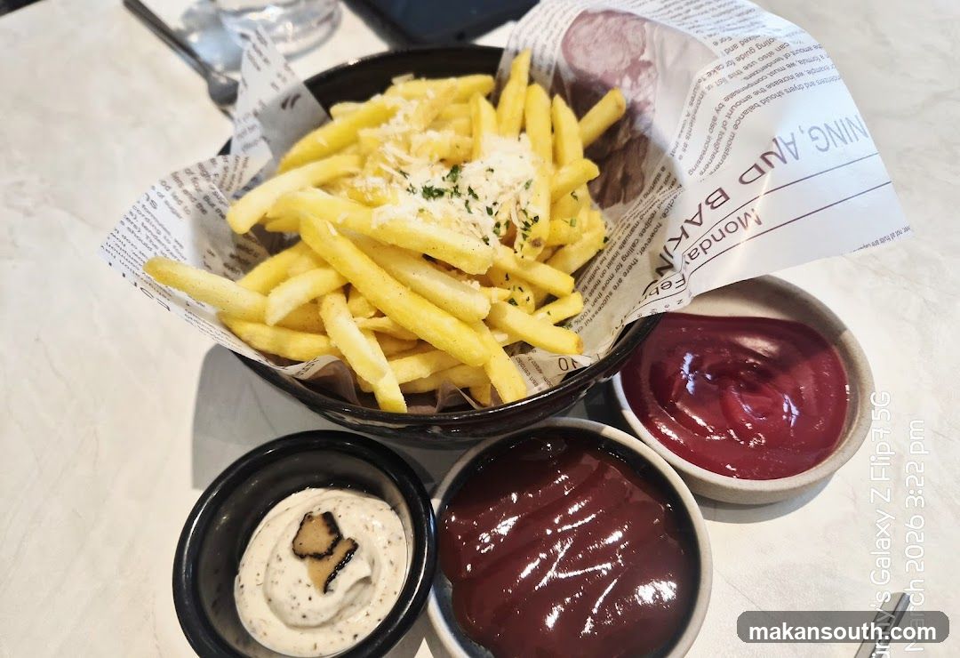 French Fries with Sauces