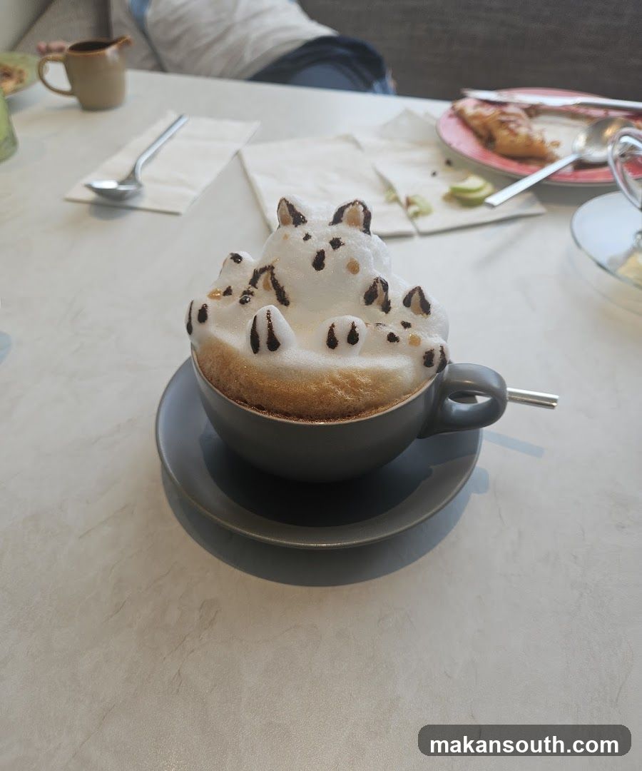 Cute Latte Art Coffee
