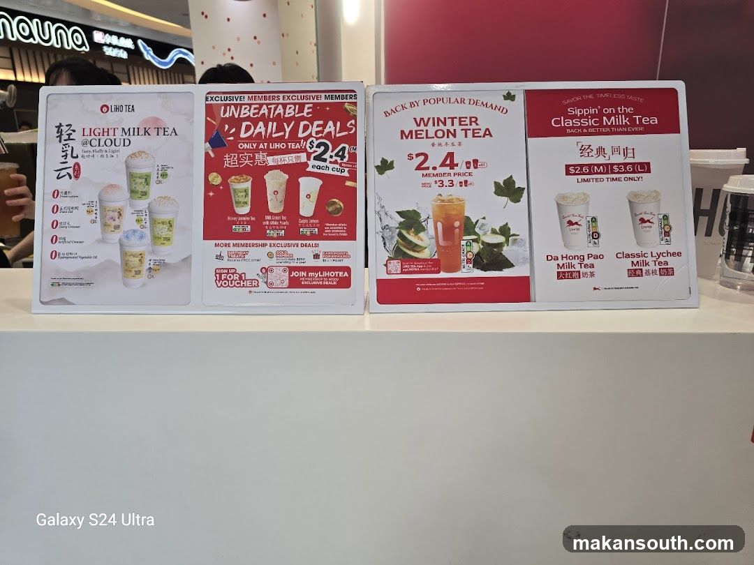 LIHOO TEA Promotional Displays