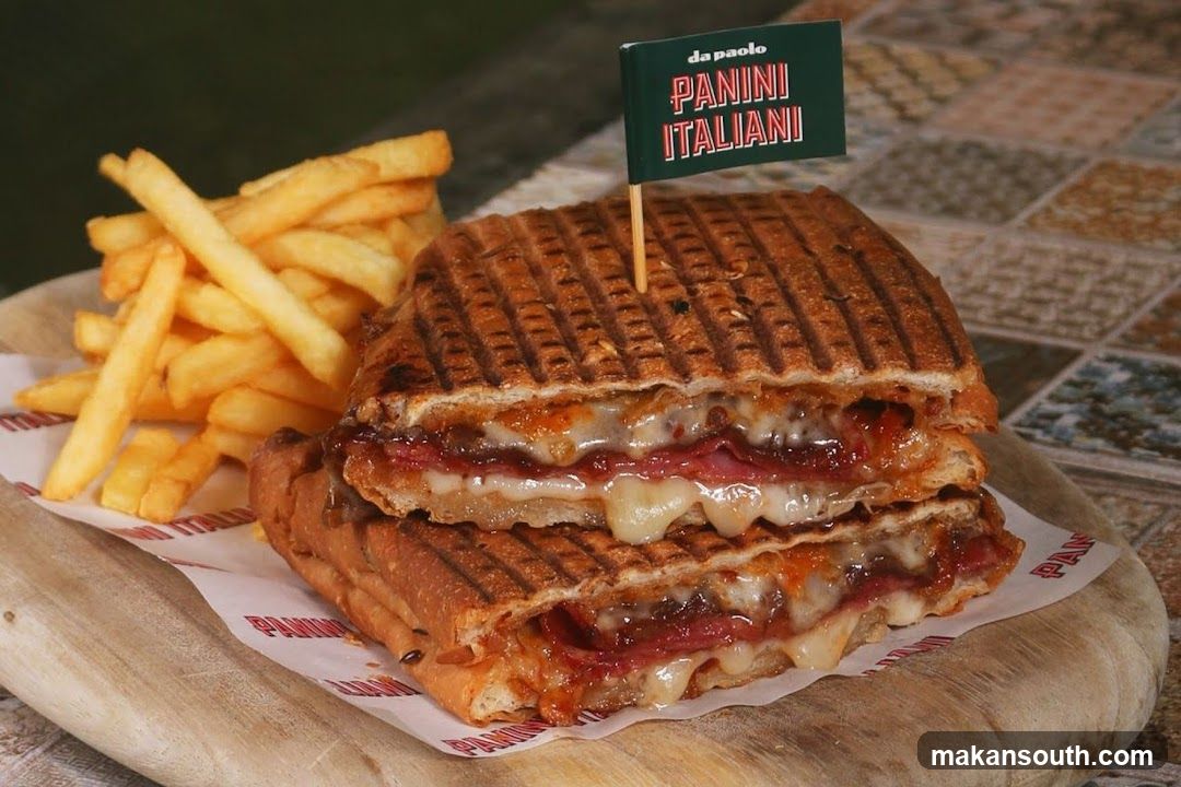 Panini Italiani with Fries
