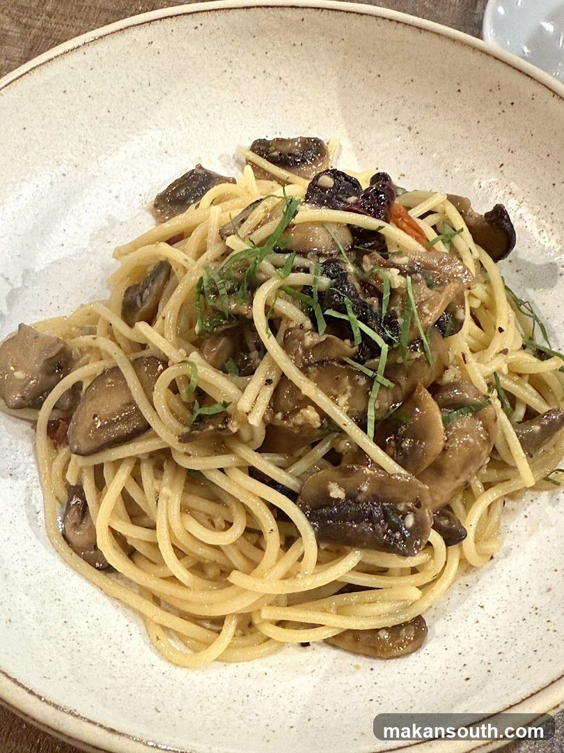 Mushroom Pasta Dish