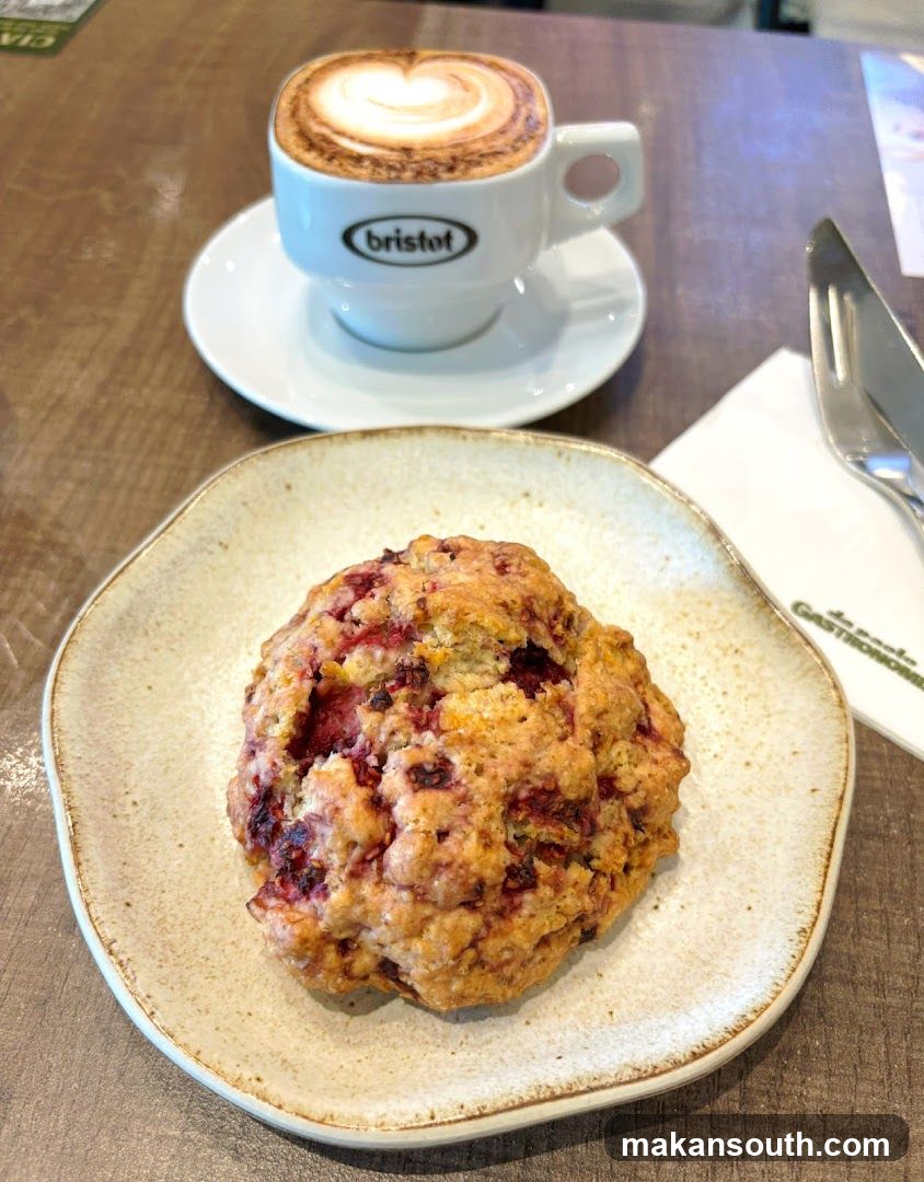 Scone and Latte