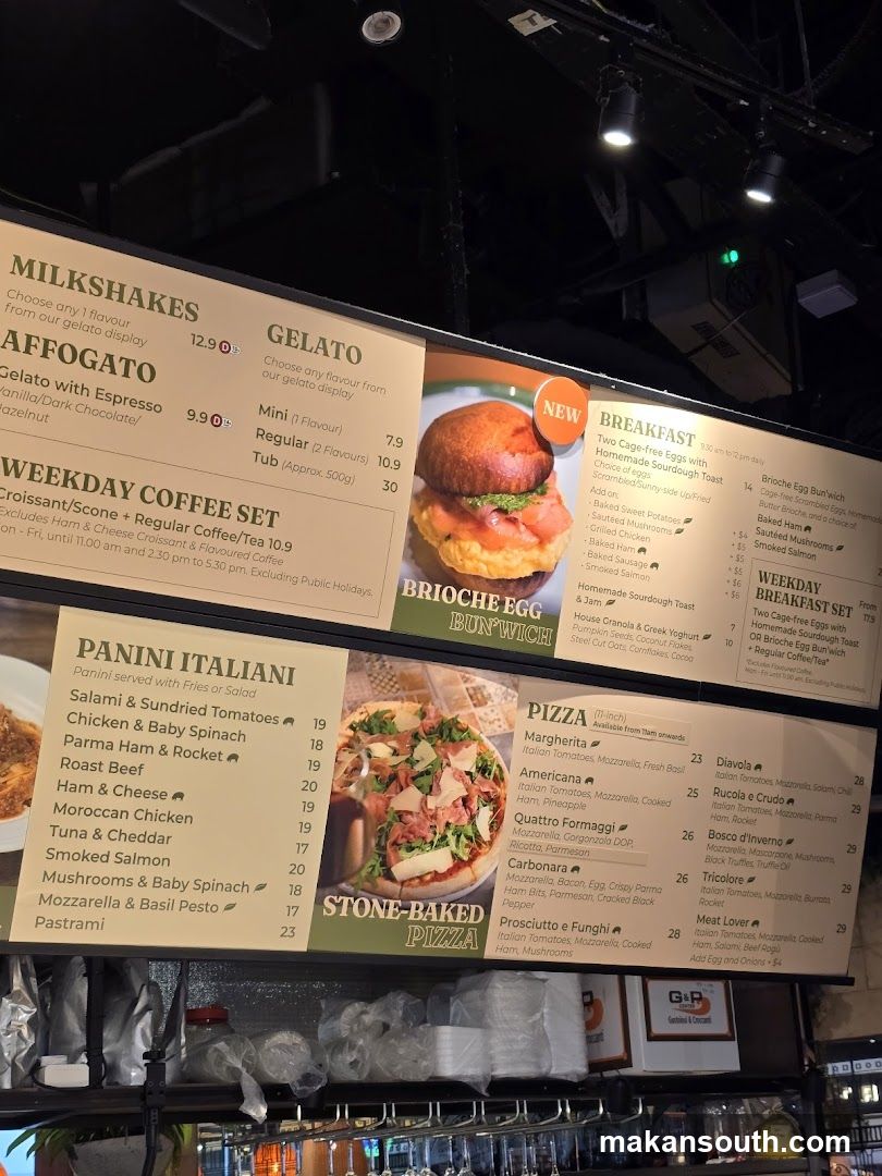 Food Menu Board