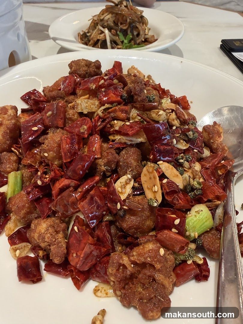 Spicy Dried Chili Chicken Dish