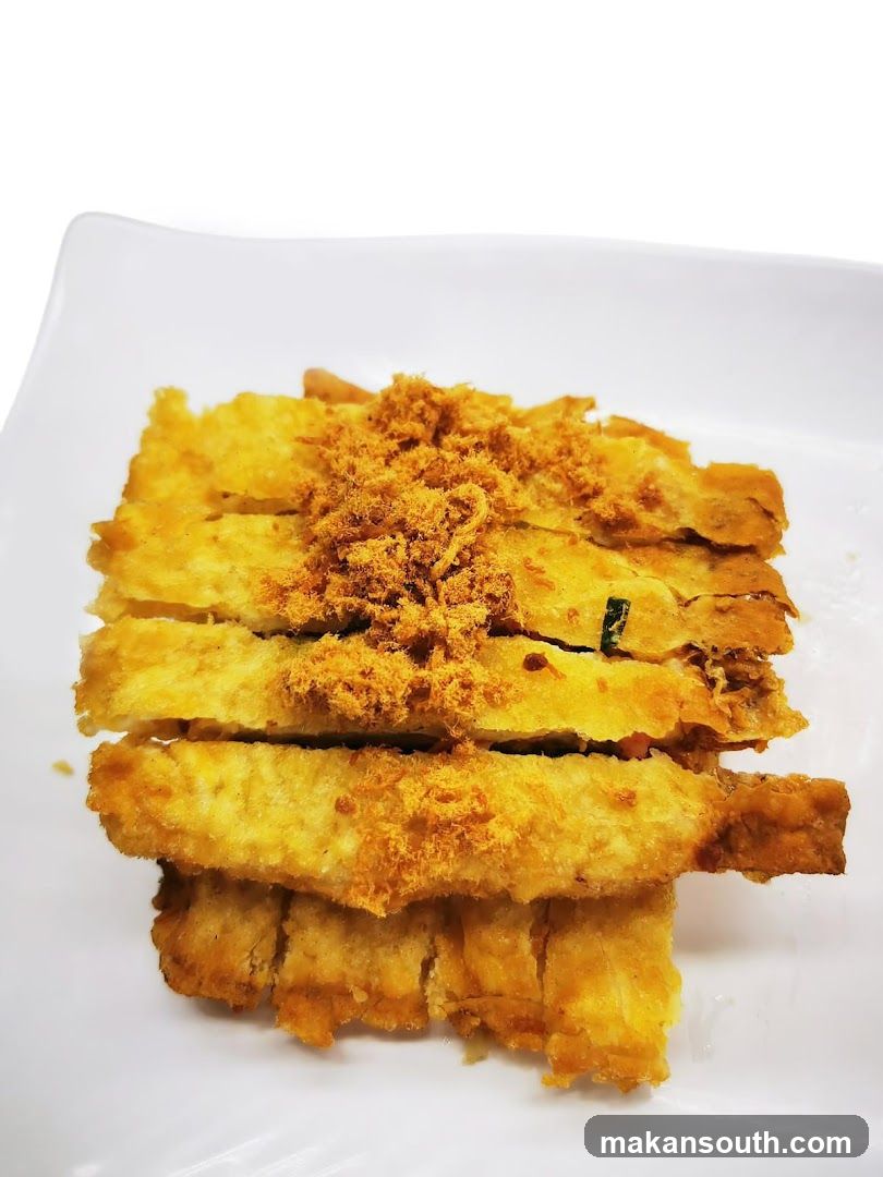 Fried Tofu with Meat Floss