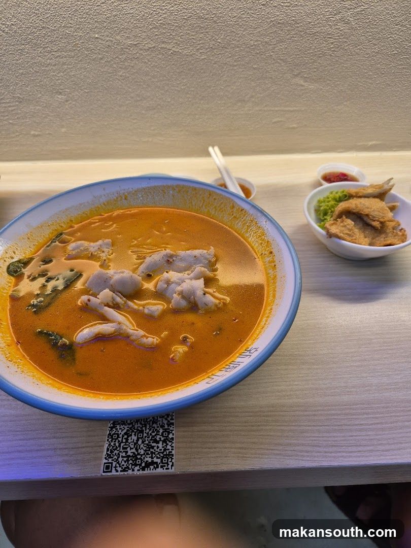 Bowl of Curry with Side Dishes