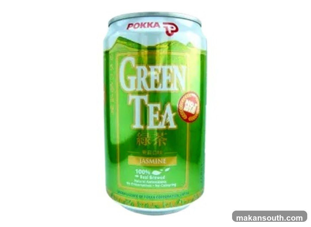 Pokka Green Tea Can