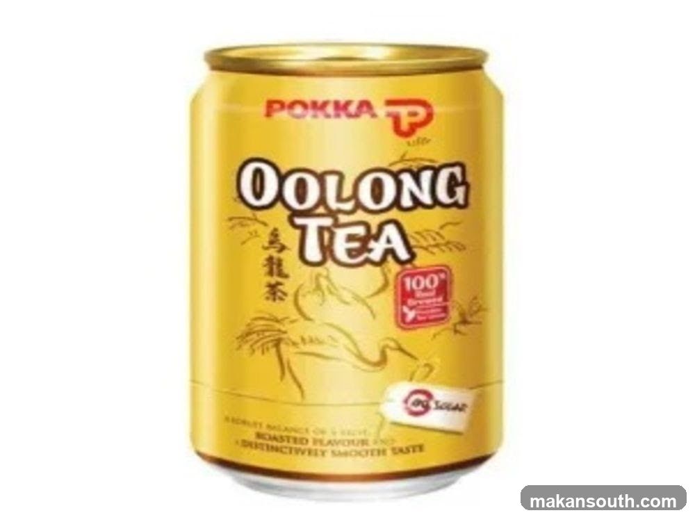 Pokka Oolong Tea Can