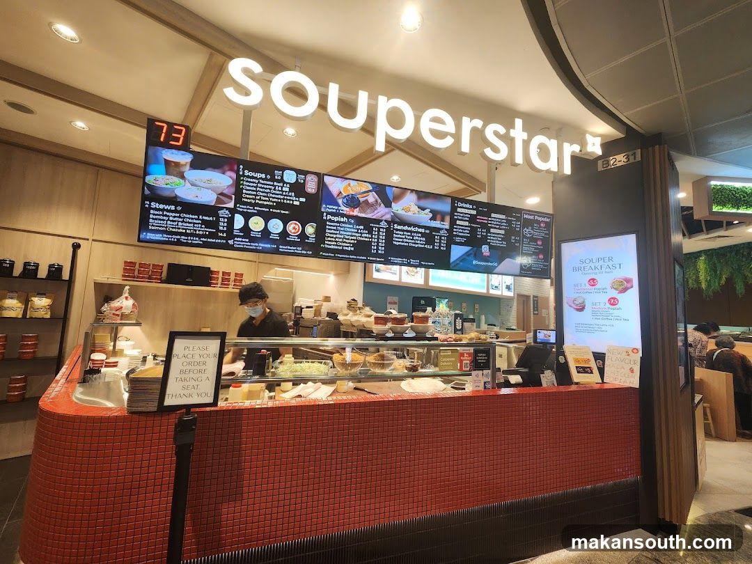 Souperstar Counter Interior