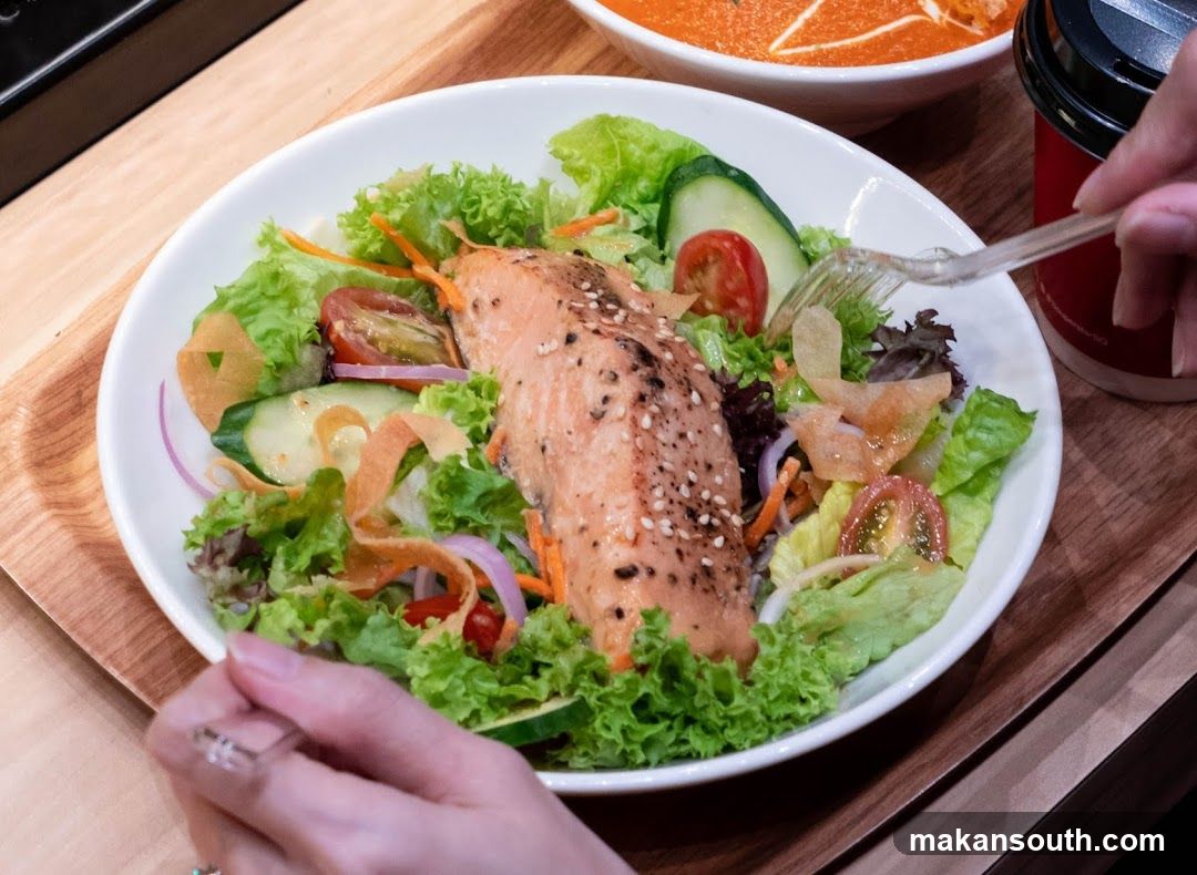 Salmon Salad Bowl