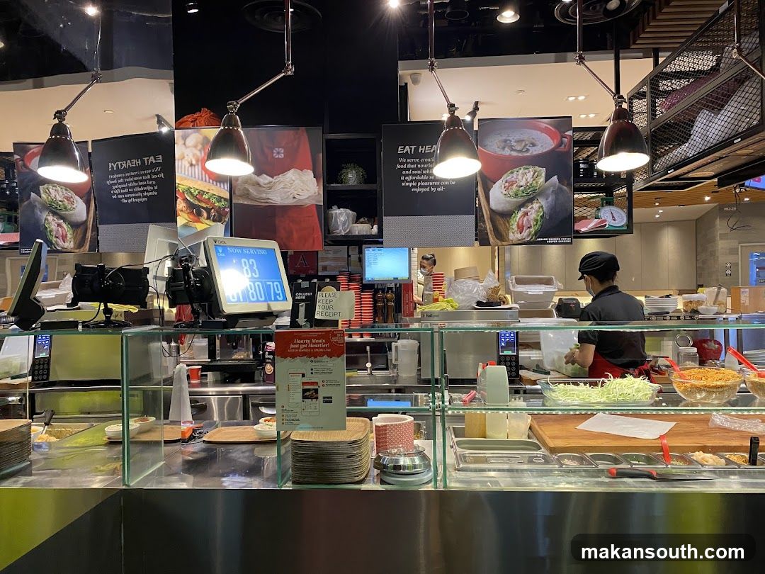 Food Counter Interior