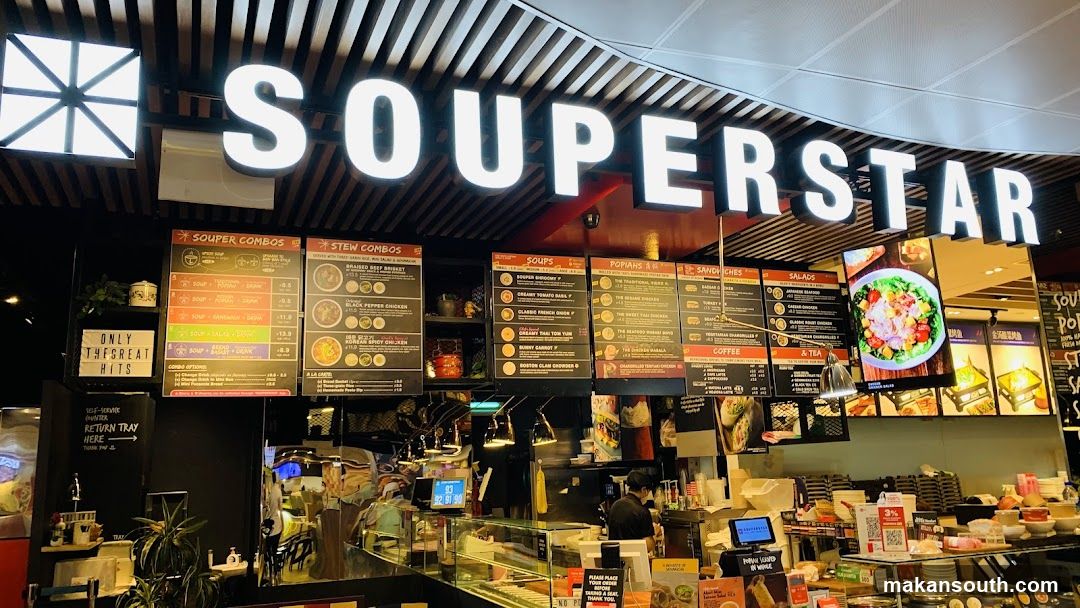 Souperstar Food Stall Interior