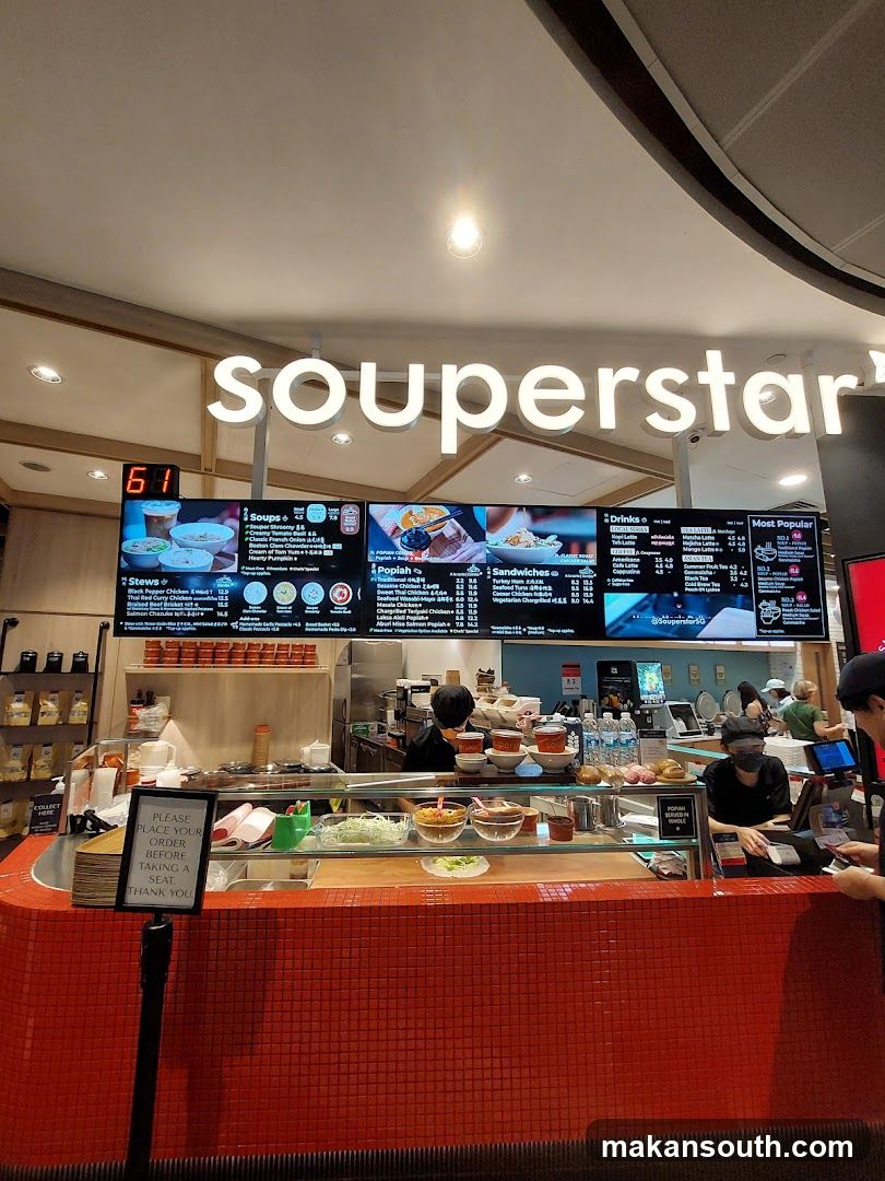 Souperstar Counter Interior