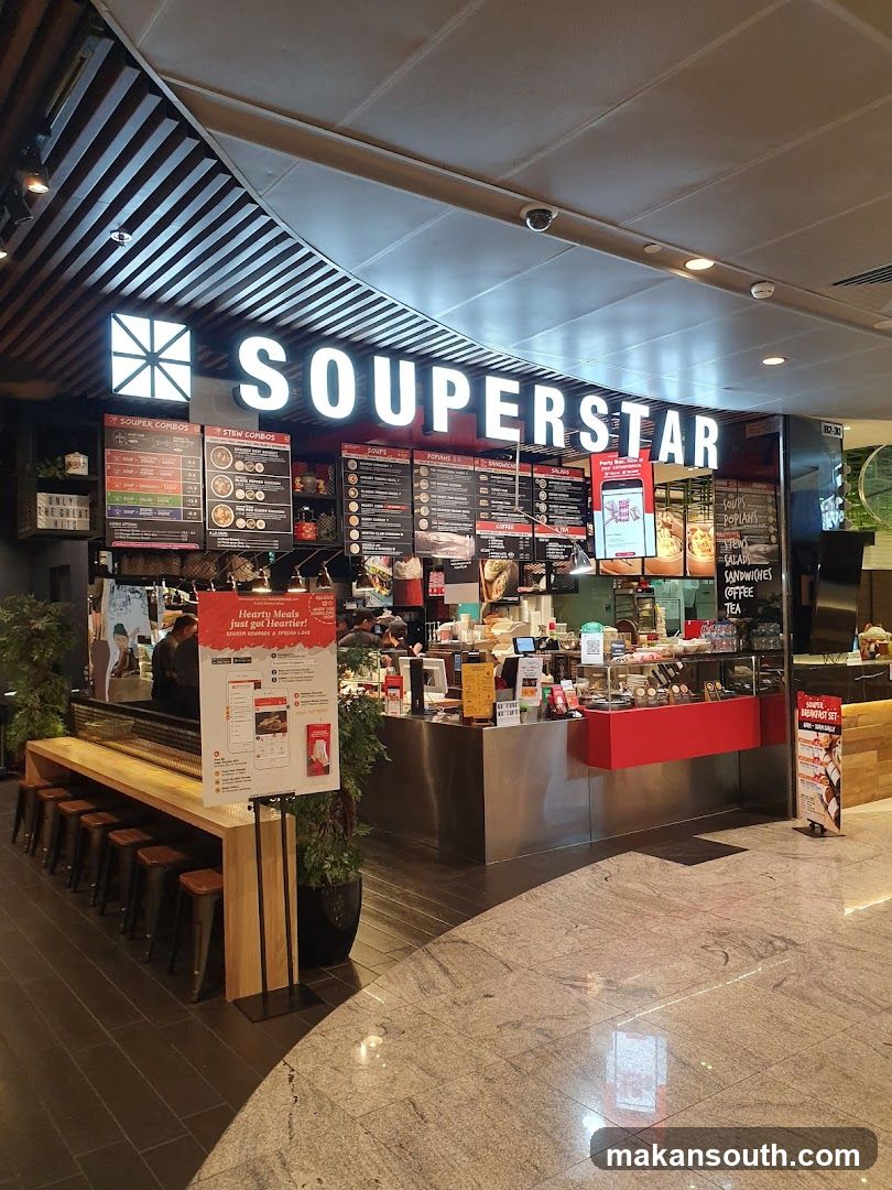 Souperstar Food Stall Interior