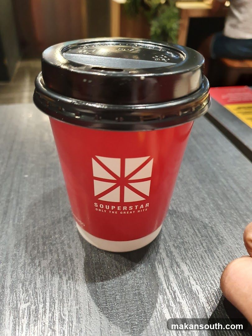 Red Souperstar Coffee Cup