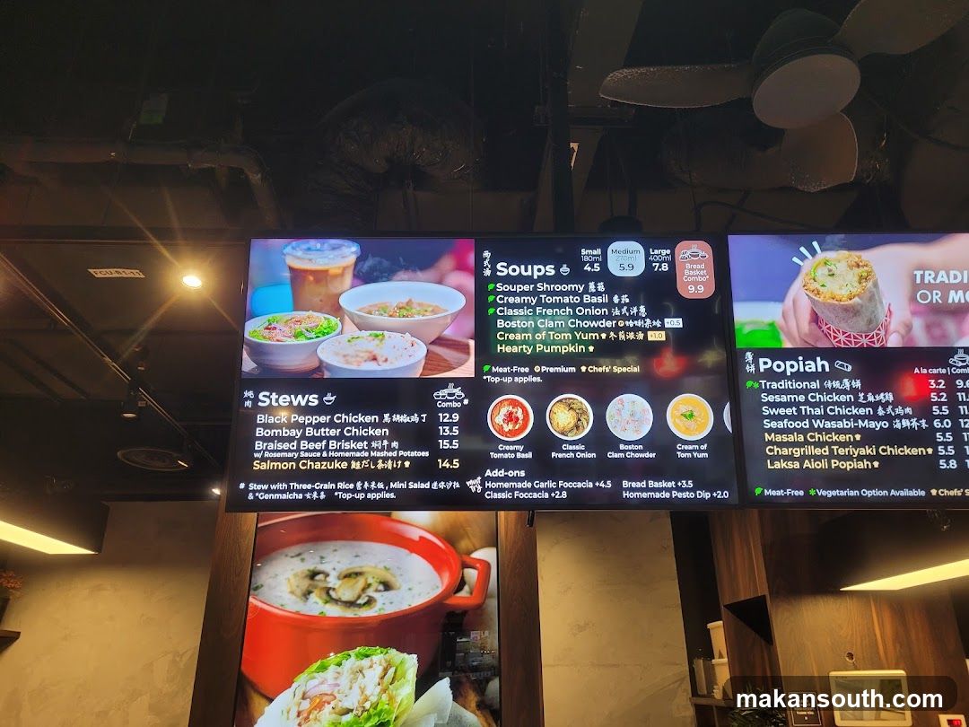 Restaurant Menu Board