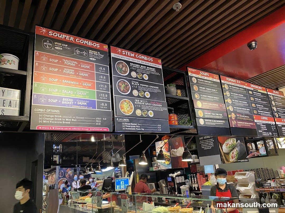 Souper Combinations Menu Board