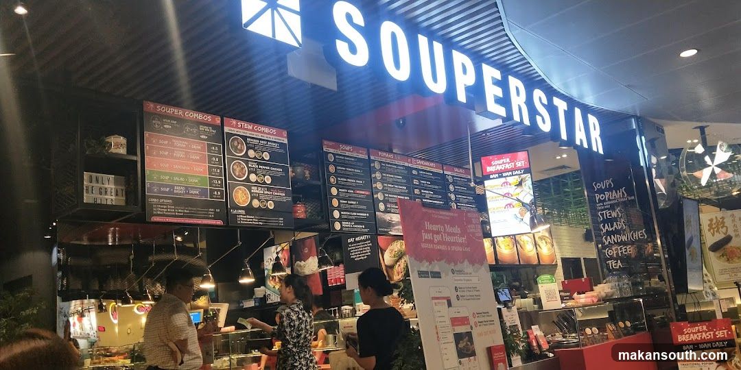 Souperstar Food Stall Interior