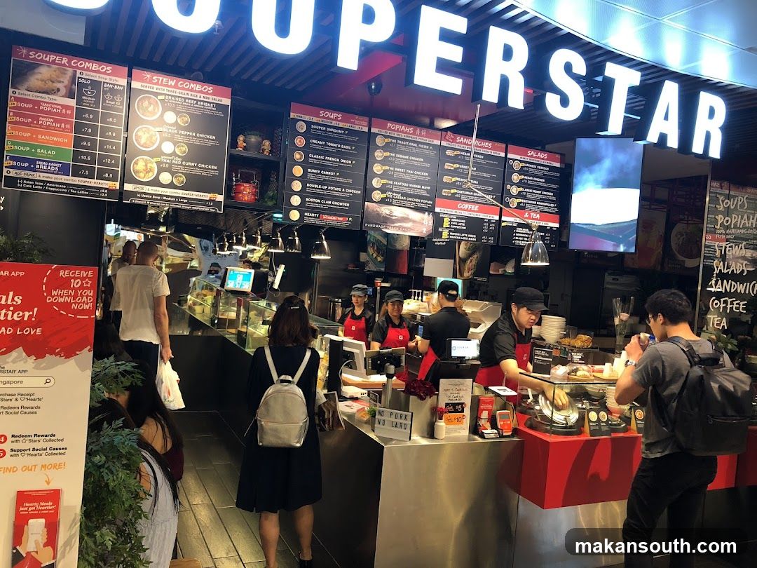Superstar Food Stall Interior